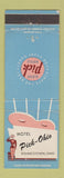 Matchbook Cover - Hotel Pick Ohio Youngstown OH