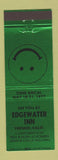 Matchbook Cover - Edgewater Inn Fresno CA