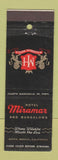 Matchbook Cover - Hotel Miramar Santa Monica CA Massaglia
