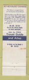 Matchbook Cover - Town House Inn Fairfield CA Best Western