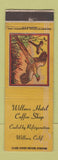 Matchbook Cover - Willows Hotel Coffee Shop Willows CA WEAR