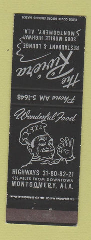 Matchbook Cover - The Riviera Montgomery AL