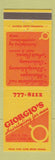 Matchbook Cover - Giorgio's Hair Salon Lincoln Park PA