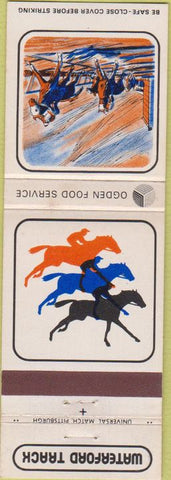 Matchbook Cover - Waterford horse racing track
