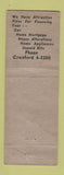 Matchbook Cover - Cranford Trust Company Cranford NJ WEAR