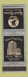 Matchbook Cover - Hotel Boise ID