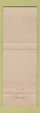 Matchbook Cover - Lafayette Hotel Long Beach CA Gaslight Room WEAR