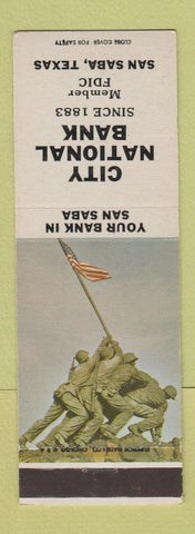 Matchbook Cover - City National Bank San Saba TX