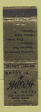 Matchbook Cover - Stardust Motor Hotel Boise ID