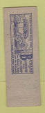 Matchbook Cover - Milt Johnson's Standard oil gas Detroit MI hillbilly