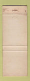 Matchbook Cover - Chapp Chevrolet South Orange NJ 1960