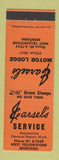Matchbook Cover - Earsel's Service Auto Repair West Yellowstone MT
