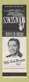 Matchbook Cover - Nansene's Italian Restaurant Miami FL