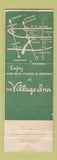 Matchbook Cover - Village Inn Restaurant Allentown PA