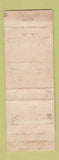 Matchbook Cover - Frontier Motel Willcox AZ WEAR
