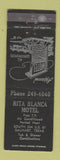Matchbook Cover - Rita Blanca Motel Dalhart TX