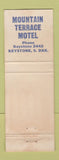 Matchbook Cover - Mountain Terrace Motel Keystone SD