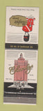 Matchbook Cover - Claridge Hotel Atlantic City NJ