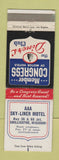 Matchbook Cover - AAA Sky Liner Motel Chillicothe MO
