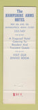 Matchbook Cover - Hampshire Arms Hotel Minneapolis MN