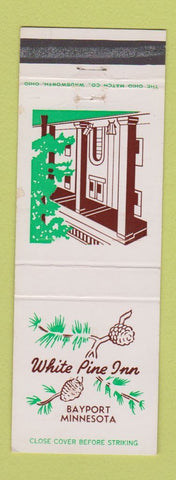 Matchbook Cover - White Pine Inn Bayport MN