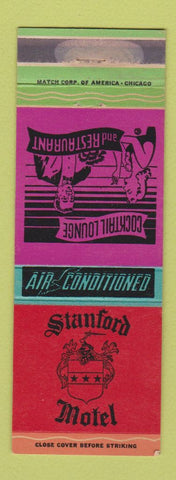 Matchbook Cover - Stanford Motel WEAR