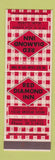 Matchbook Cover - Red Diamond Inn Italian Restaurant Miami FL