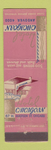 Matchbook Cover - Hotel Chicagoan Chicago IL