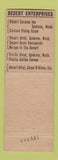 Matchbook Cover - New Desert Caravan Inn Spokane WA