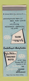 Matchbook Cover - John Milton Thruway Motel Syracuse NY