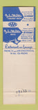 Matchbook Cover - John Milton Thruway Motel Syracuse NY