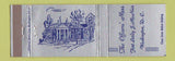 Matchbook Cover - Officers' Mess Fort Lesley J McNair Washington DC