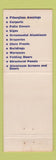 Matchbook Cover - Valley Beautilite Blinds San Benito TX