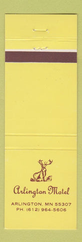 Matchbook Cover - Arlington Motel Arlington MN