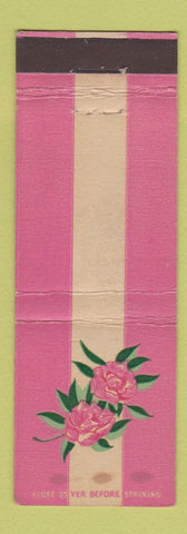 Matchbook Cover - Camellia House Drake Hotel Chicago IL Dorothy Draper