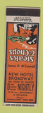 Matchbook Cover - New Hotel Broadway Baltimore MD