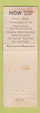 Matchbook Cover - Capri Motel South Padre Island TX girlie PINK
