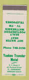 Matchbook Cover - Yankee Traveler  Motel St Johnsbury VT