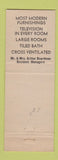 Matchbook Cover - El Dorado Motel Edgewood MD
