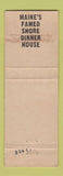 Matchbook Cover - New Meadows Inn Bath ME lobster WEAR