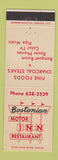 Matchbook Cover - Bostonian Motor Inn Restaurant