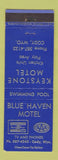 Matchbook Cover - Keystone Motel Blue Haven Cody WY