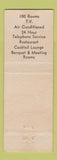 Matchbook Cover - Palmer Motor Inn Princeton NJ