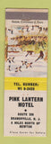 Matchbook Cover - Pink Lantern Motel Branchville NJ