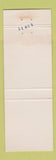 Matchbook Cover - Lamplighter Inn Webb Lake WI WEAR