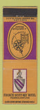 Matchbook Cover - Francis Scott Key Hotel Frederick MD
