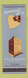 Matchbook Cover - Seneca Hotel Chicago IL