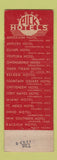 Matchbook Cover - Fort Hayes Hotel Columbus OH Albert Pick bellhop