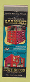 Matchbook Cover - Hotels Huntingdon PA Lewiston PA
