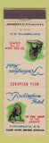 Matchbook Cover - Rockingham Hotel Portsmouth NH